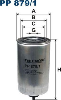 Filtron PP879/1 — Filtr paliwa