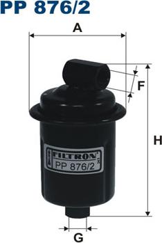 Filtron PP876/2 - Filtr paliwa
