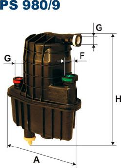 Filtron PS980/9 — Filtr paliwa