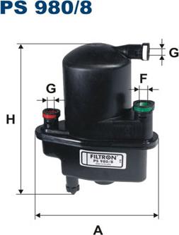 Filtron PS980/8 — Filtr paliwa