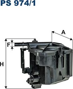 Filtron PS974/1 — Filtr paliwa