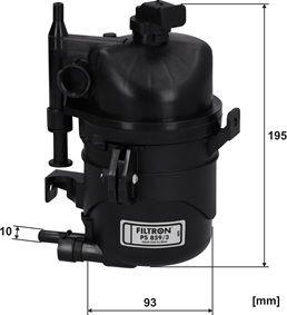 Filtron PS 859/3 — Filtr paliwa
