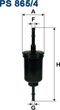 Filtron PS865/4 - FILTR PALIWA