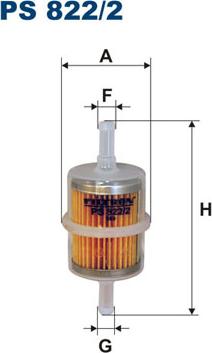 Filtron PS822/2 - FILTR PALIWA