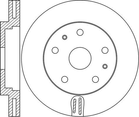 Maxgear 19-2020 - TARCZA HAM. VW P. A8 03- 360MM
