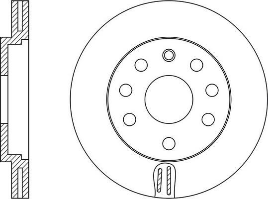 Brembo 09.6997.11 - Tarcza hamulcowa