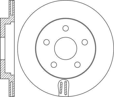 Meyle 36-15 523 0056/PD - TARCZA HAM. NISSAN T. X-TRAIL 1.6 DCI-2.0-2.5 13-