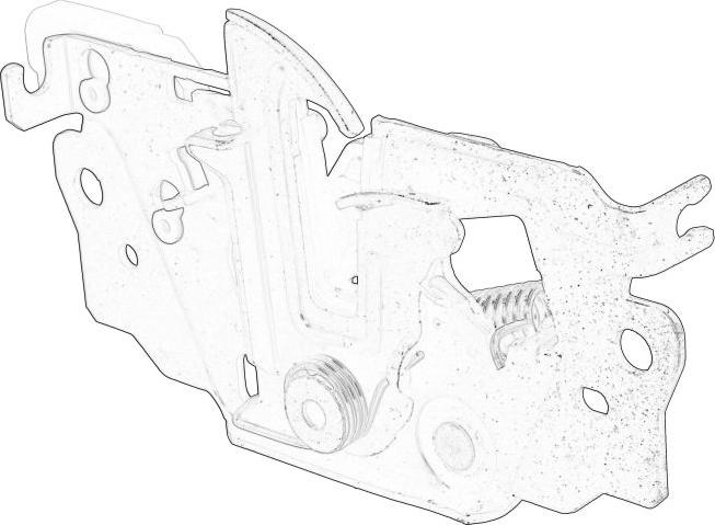 FORD 1 808 504 - Zamek pokrywy silnika
