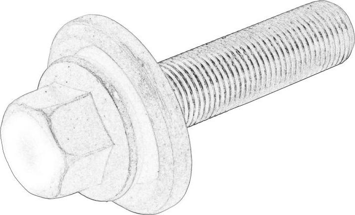 FORD 1791421 - ŚRUBA WAŁU KORBOWEGO FORD 1.0  M16X70