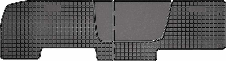 Frogum ET546146 - DYWANIKI GUMOWE NISSAN PRIMASTAR 06--OPEL VIVARO 01-14-RENAULT TRAFFIC 01-14 2ND ROW