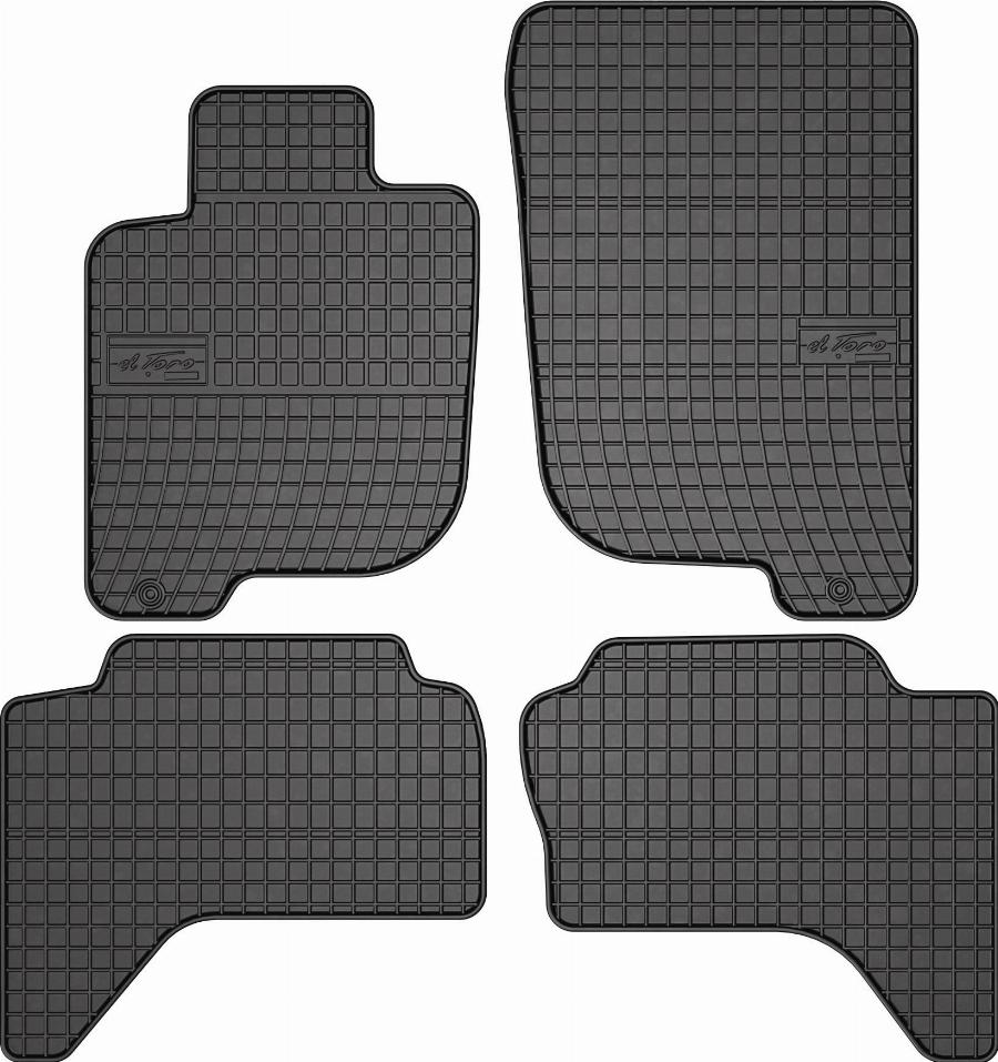 Frogum ET0483 - DYWANIKI GUMOWE MITSUBISHI L200 2007- - FIAT FULLBACK 2015-