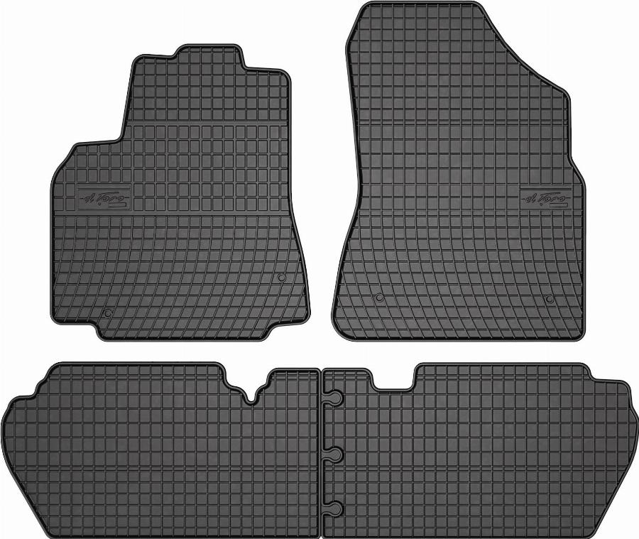 Frogum ET0633 - DYWANIKI GUMOWE CITROEN BERLINGO II 2008- - PEUGEOT PARTNER II 08-