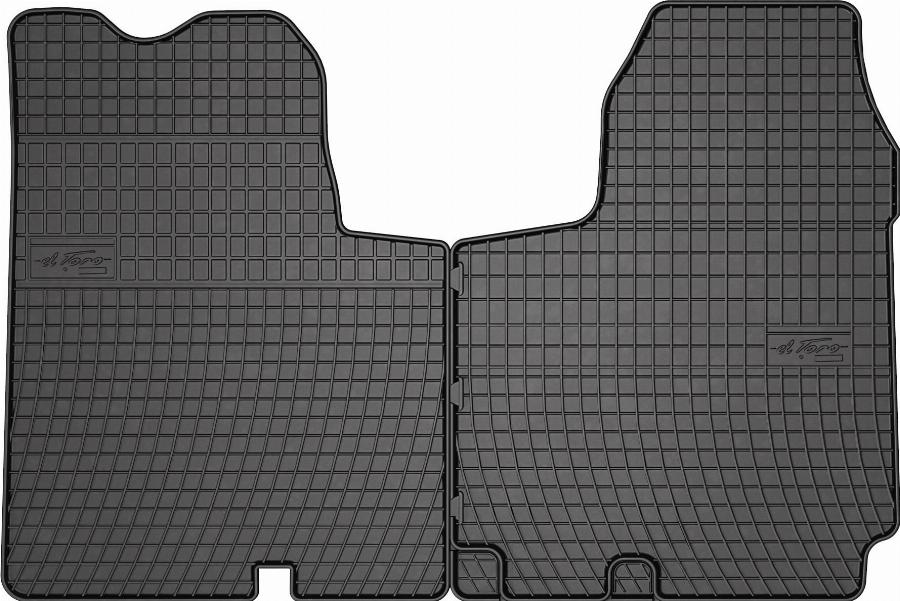 Frogum ETD00694 - DYWANIKI GUMOWE OPEL VIVARO 2001--RENAULT TRAFIC 2001--NISSAN PRIMASTAR 2006-