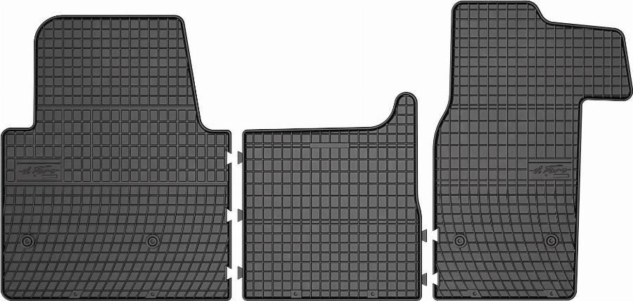Frogum ETD00695 - DYWANIKI GUMOWE OPEL MOVANO 2010- - RENAULT MASTER III 2010- - NISSAN NV400 2011-