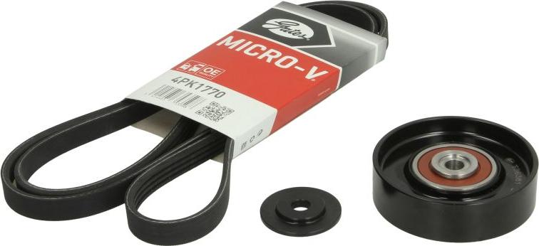 GATES K014PK1770 - ZESTAW PASKA WIELOROWK. TOYOTA YARIS 1.0