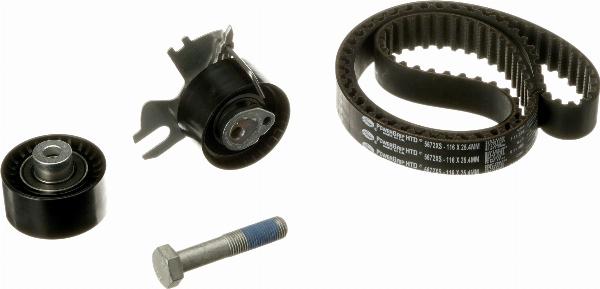 GATES K015672XS — Zestaw paska rozrządu