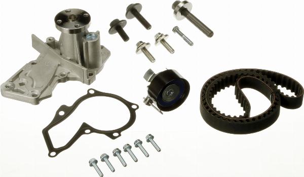 GATES KP45669XS — Pompa wodna + zestaw paska rozrządu
