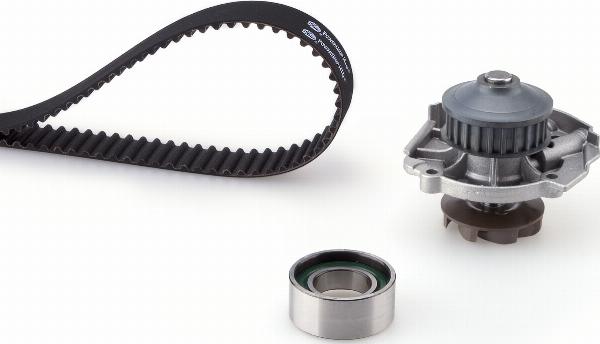 GATES KP15545XS — Pompa wodna + zestaw paska rozrządu