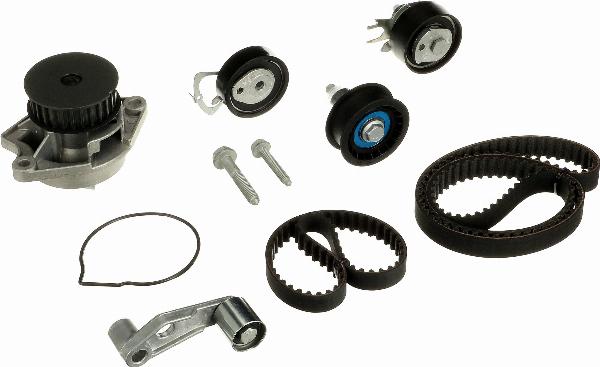 GATES KP15565XS-1 - ZESTAW ROZRZĄDU VW 1.4 16V Z POMPĄ