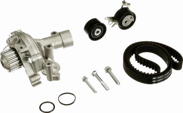 GATES KP15528XS — Pompa wodna + zestaw paska rozrządu