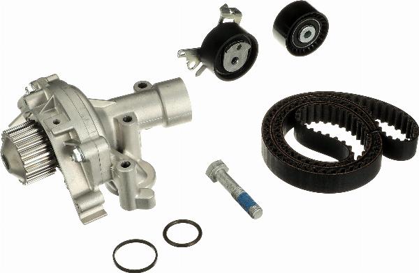 GATES KP15608XS — Pompa wodna + zestaw paska rozrządu