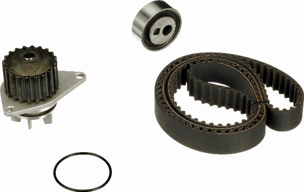 GATES KP15127XS — Pompa wodna + zestaw paska rozrządu