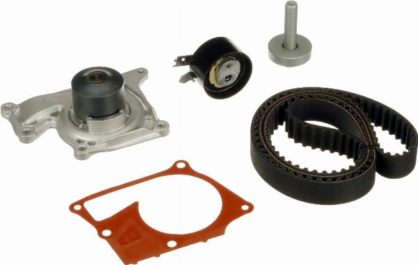 GATES KP15712XS — Pompa wodna + zestaw paska rozrządu