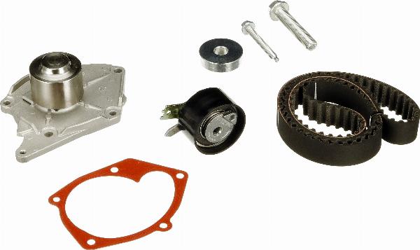 GATES KP25578XS — Pompa wodna + zestaw paska rozrządu