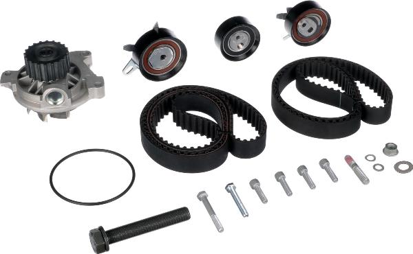 GATES KP75323XS — Pompa wodna + zestaw paska rozrządu