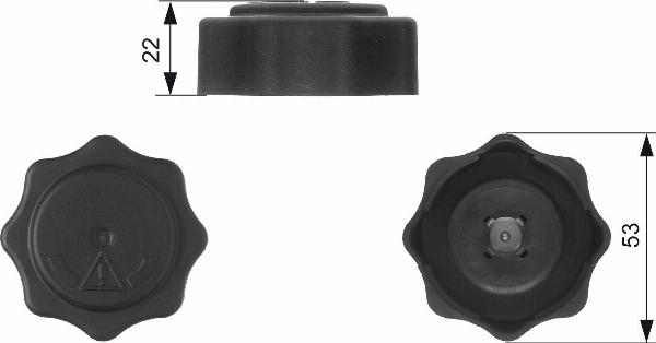 GATES RC229 — Pokrywa / Osłona