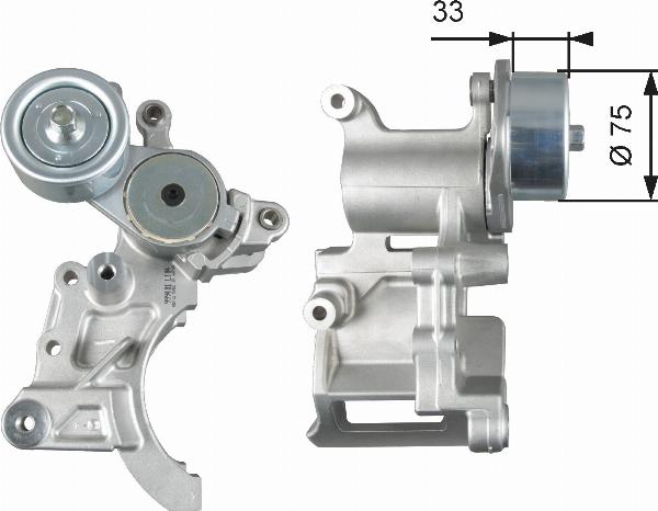 GATES T39271 - NAPINACZ PASKA WIELOROWK. TOYOTA LAND CRUSIER 3.0D-4D 03-