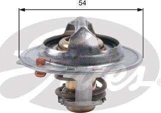 GATES TH45390G1 — Termostat, środek chłodzący