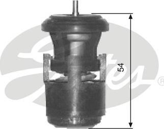 GATES TH14787G1 — Termostat, środek chłodzący