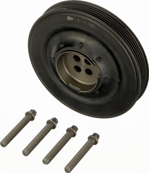 GATES TVD1200A — Koło pasowe, wał korbowy