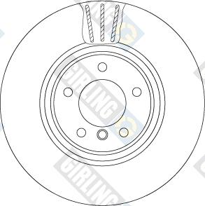BOSCH 0 986 479 E09 - TARCZA HAM. BMW P. 1-3 1.6-3.0 04-13