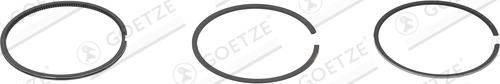 Goetze 08-109400-30 — Zestaw pierścieni tłokowych