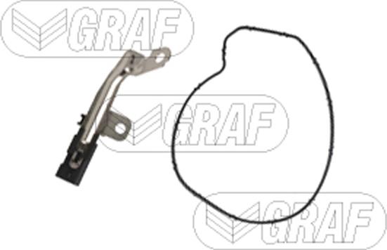 Graf PA1506-8 - POMPA WODY RANGE ROVER EVOGUE-DISCOVERY SPORT 2.0B NIE ZAŁĄCZANA