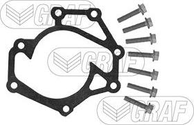 Graf PA1055 - POMPA WODY KIA SORENTO