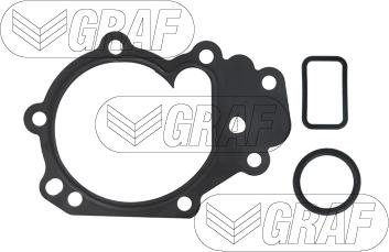 Graf PA820 - POMPA WODY RENAULT 1.216V
