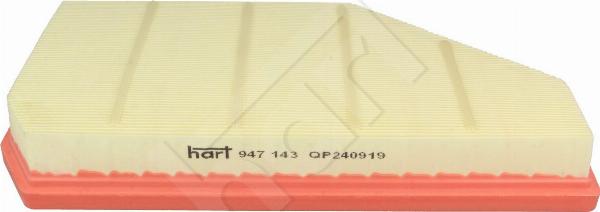 Hart 947 143 - FILTR POWIETRZA