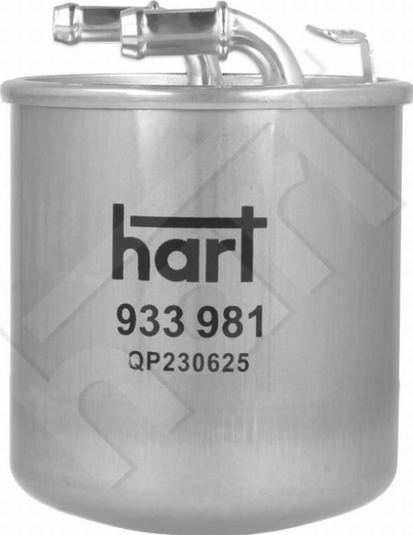 Hart 933 981 — Filtr paliwa