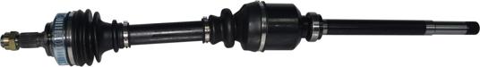 Metelli 17-0806 - PÓŁOŚ CITROEN BERLINGO PR 1.6-1.6HDI-2.0HDI 00-