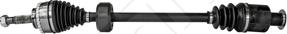 Maxgear 49-0324 - PÓŁOŚ RENAULT CLIO II 1.9D PR 97- 715MM ABS26