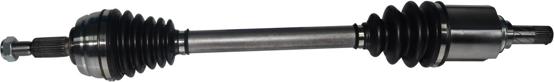 Maxgear 49-2329 - PÓŁOŚ DACIA DUSTER 1.6-1.5DCI LE 703MM