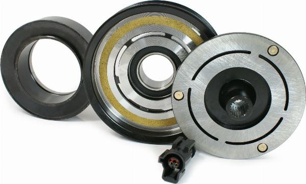 Hart 622 974 - Sprzęgło kompletne kompresora klimatyzacji HALLA HS18 12V 6PK 118mm