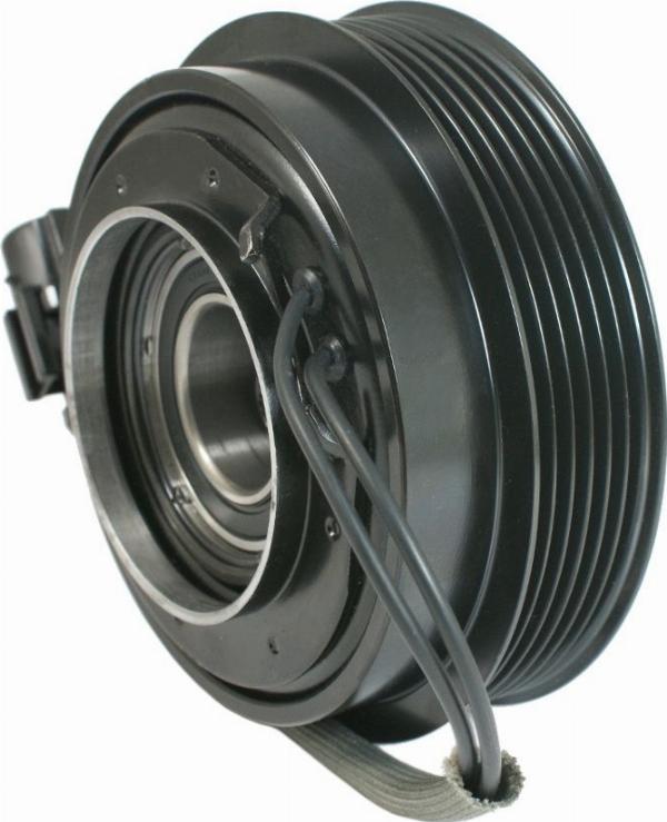 Hart 622 974 - Sprzęgło kompletne kompresora klimatyzacji HALLA HS18 12V 6PK 118mm