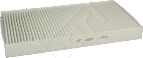 Hart 349 269 — Filtr kabinowy