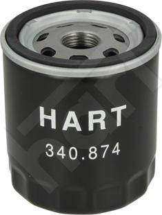Hart 340 874 — Filtr oleju