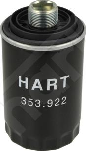 Hart 353 922 — Filtr oleju
