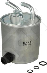Hart 382 754 — Filtr paliwa